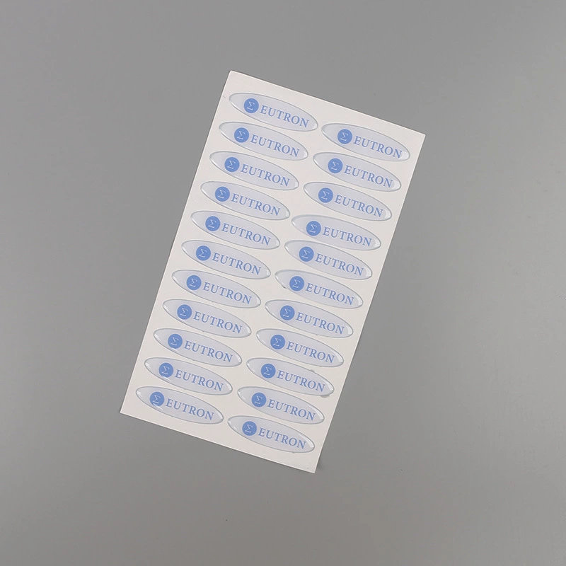 定制滴塑不干胶标水晶uv透明滴胶标签贴纸塑料标签不干胶印刷LOGO